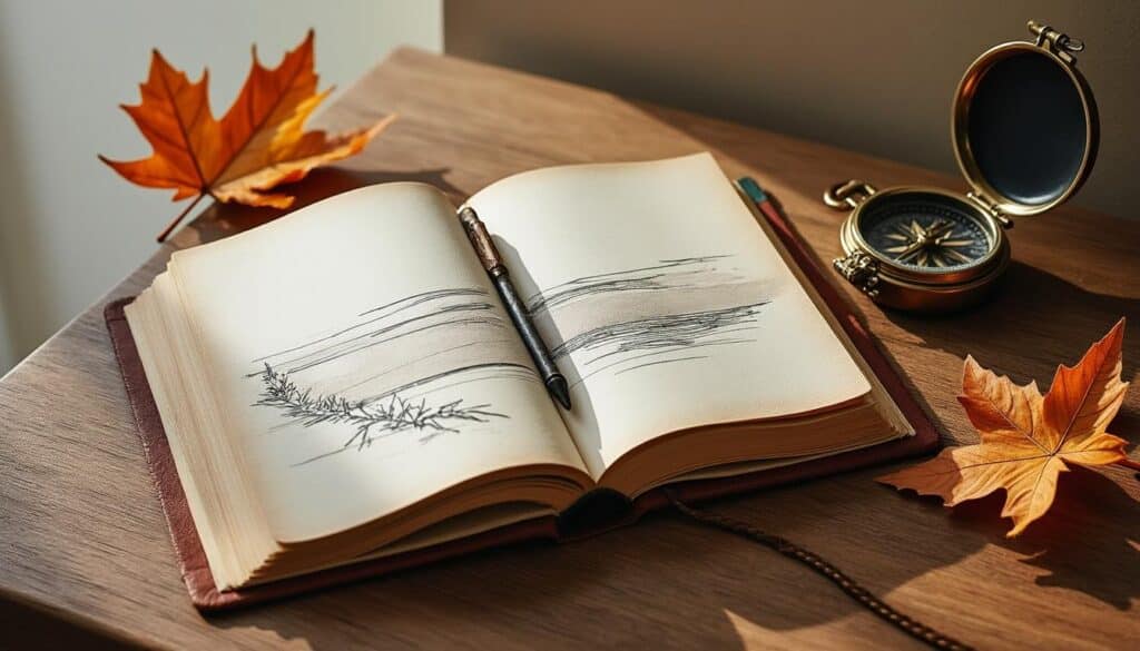 découvrez comment les carnets de voyage minimalistes vous permettent de raconter vos aventures de manière simple et efficace en utilisant moins d'éléments pour exprimer plus d'émotions et de souvenirs.