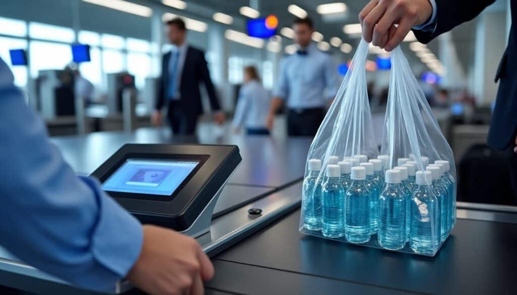 découvrez comment la restriction des liquides à 100 ml renforce la sécurité lors des contrôles aéroportuaires des bagages cabine, garantissant un voyage plus sûr et fluide pour tous les passagers.