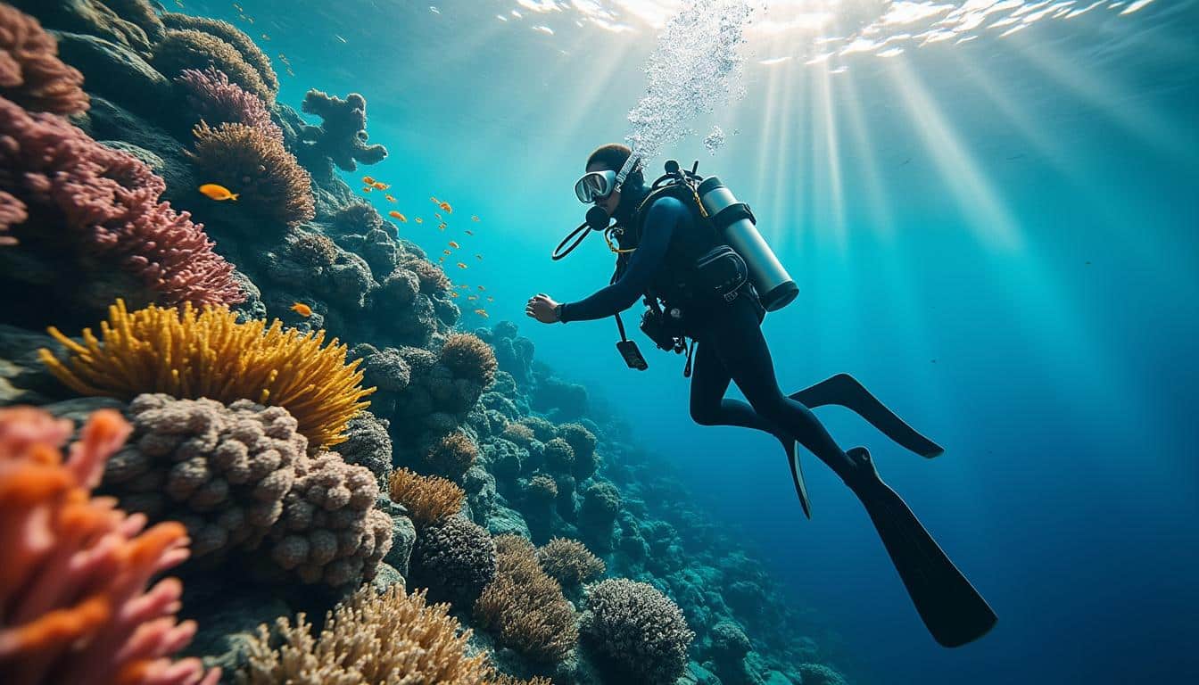 photo of man climbing mountain
