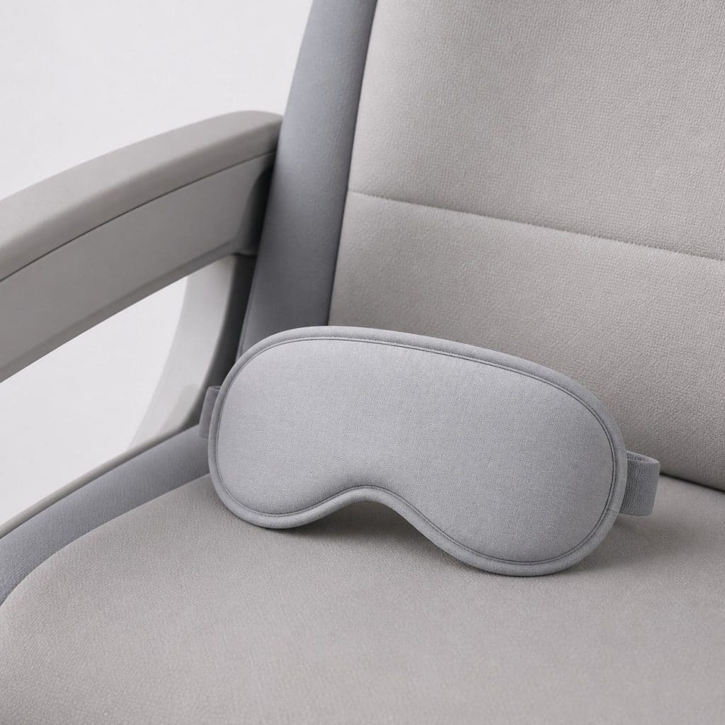Cache-yeux de voyage ajustable — vue produit