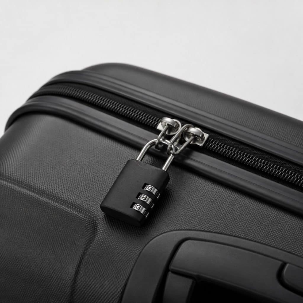 Cadenas TSA a code 3 chiffres — vue produit