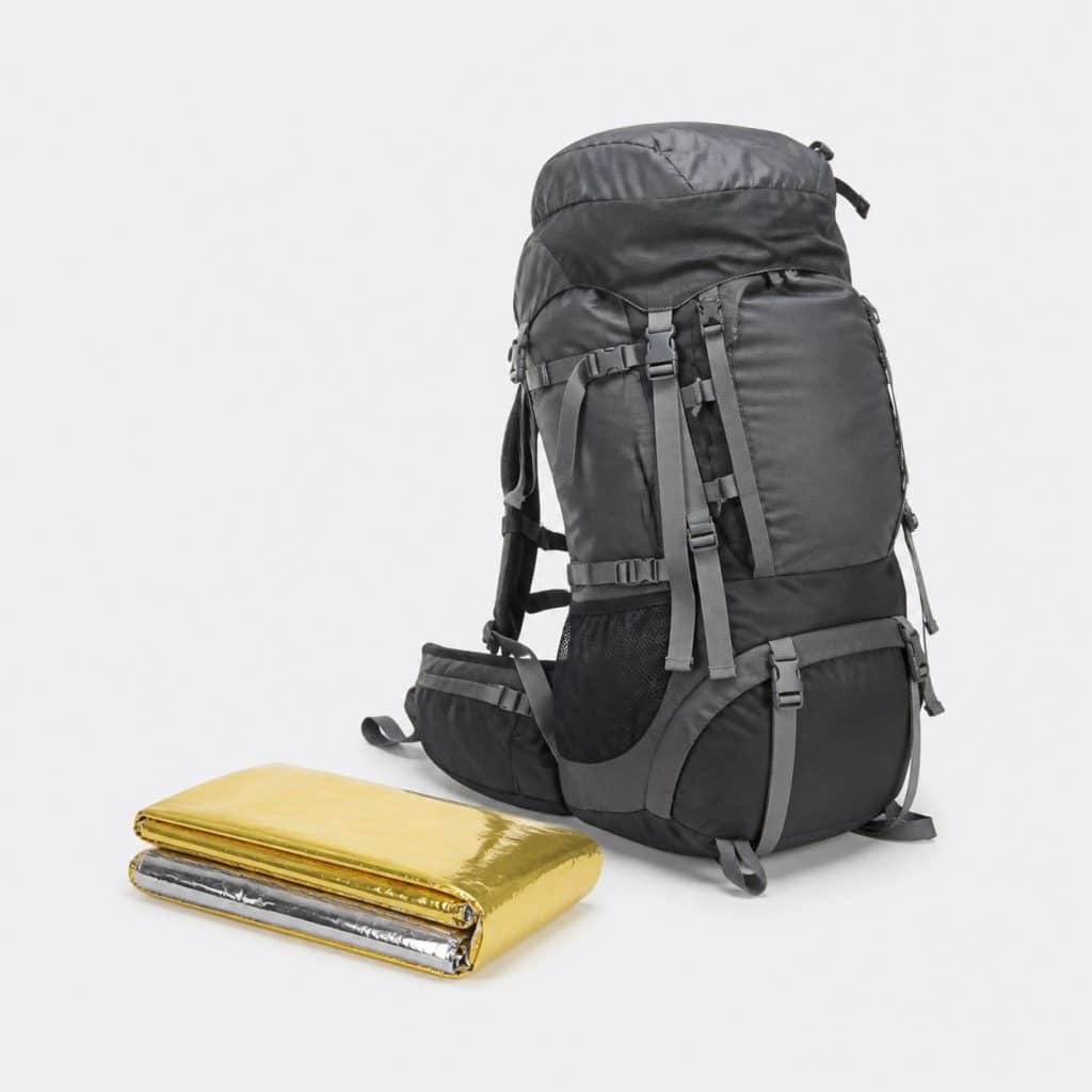 Couverture de survie grande taille XL — vue produit