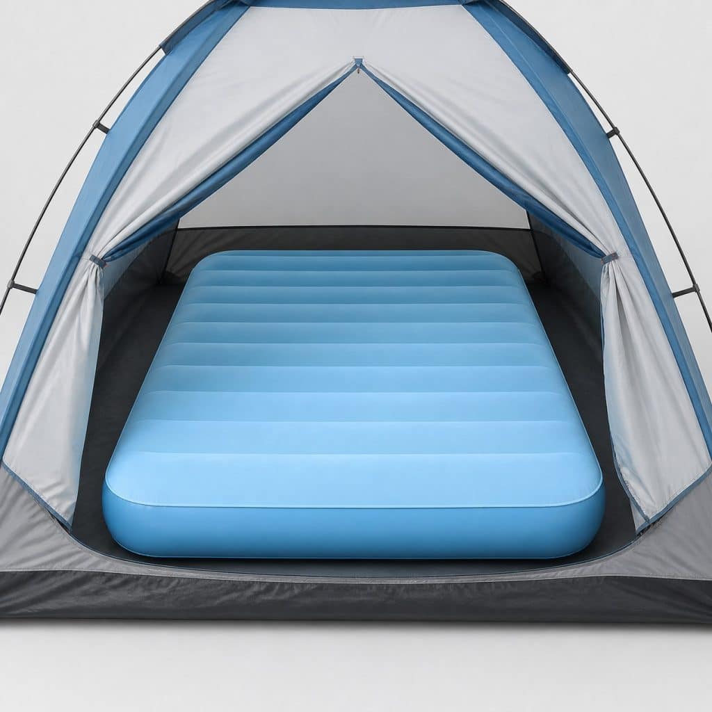Matelas gonflable manuel economique — vue produit