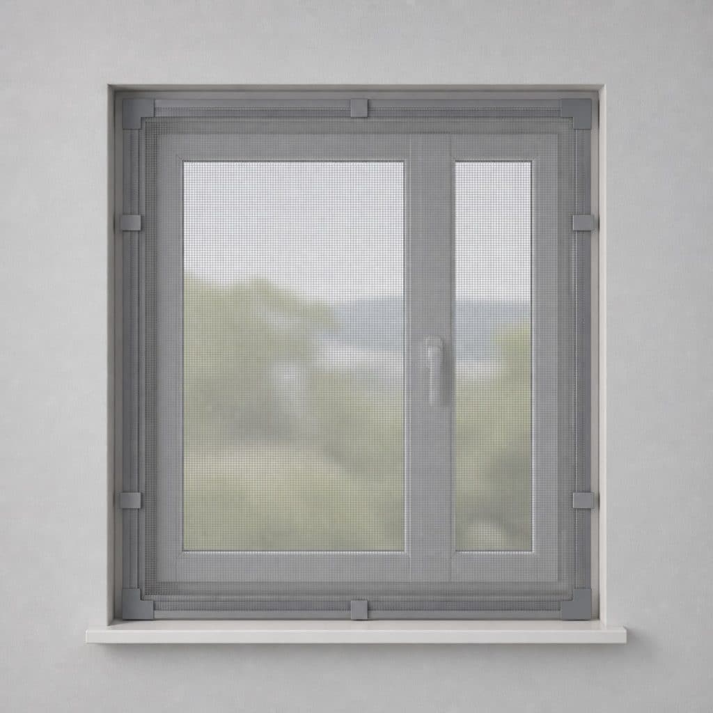 Moustiquaire de fenetre ajustable — vue produit