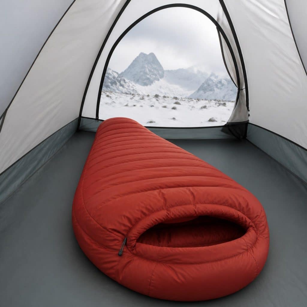 Sac de couchage grand froid -10 degres — vue produit