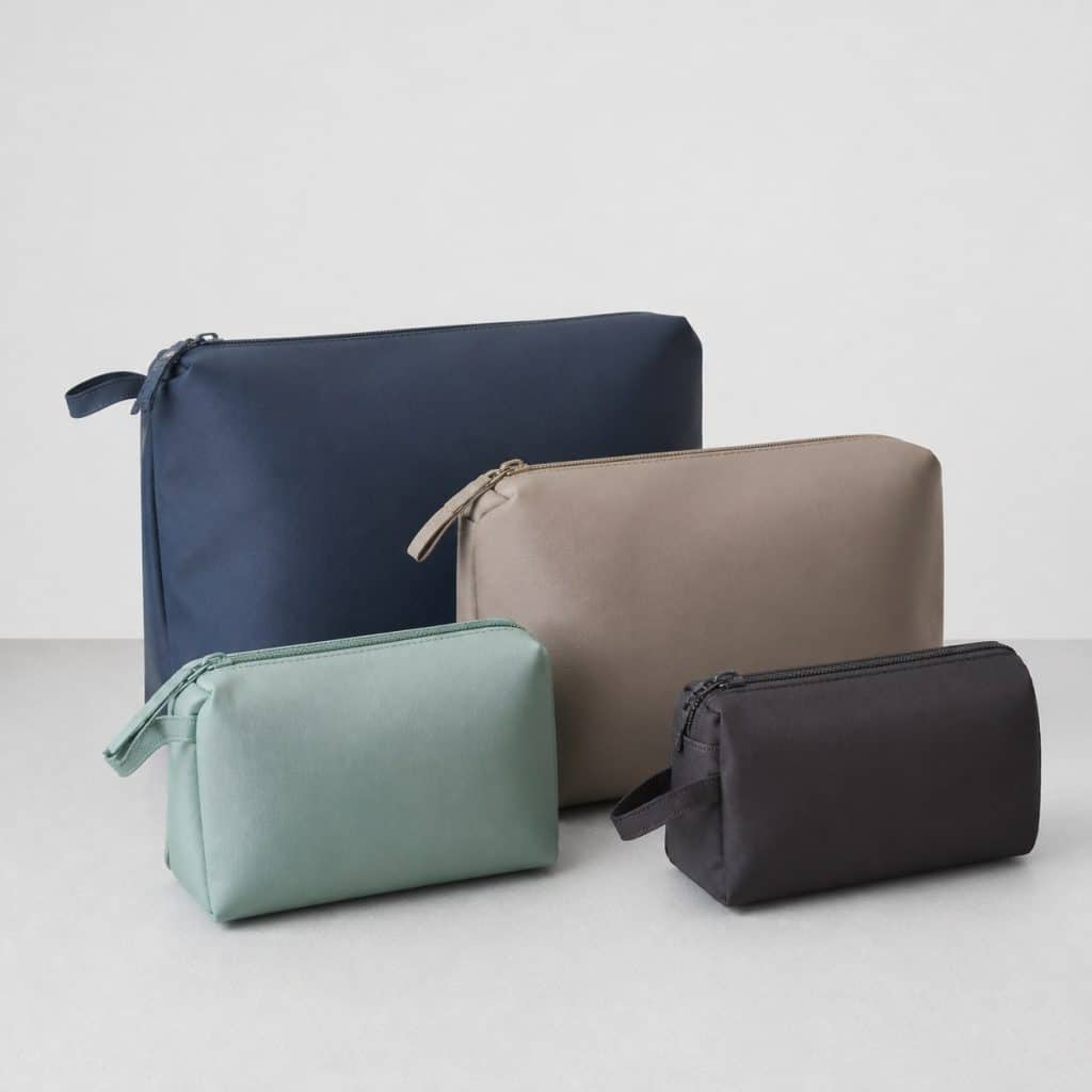 Set de 4 pochettes de toilette modulables — vue produit