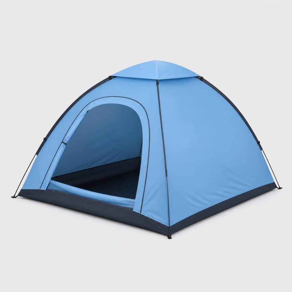 Tente de camping montage rapide 60 secondes — vue produit