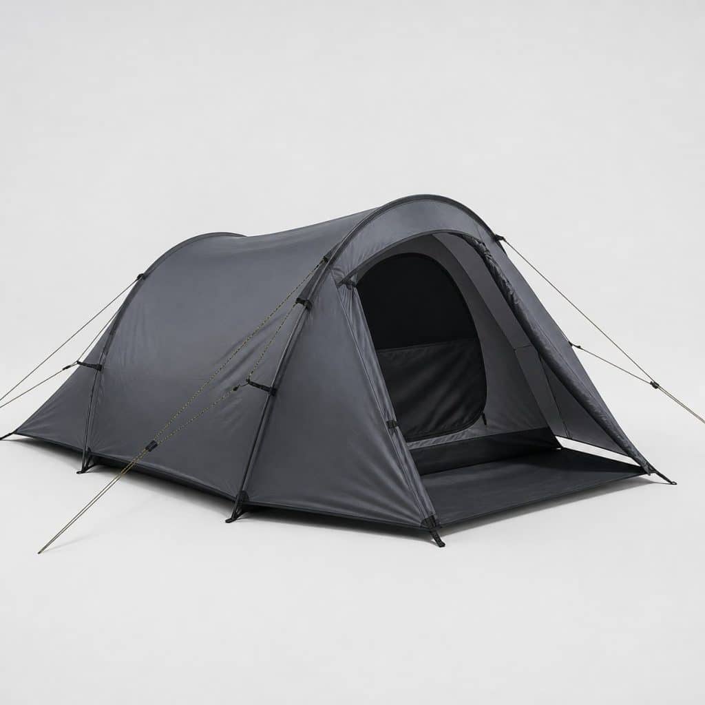 Tente de camping renforcee vent et pluie — vue produit